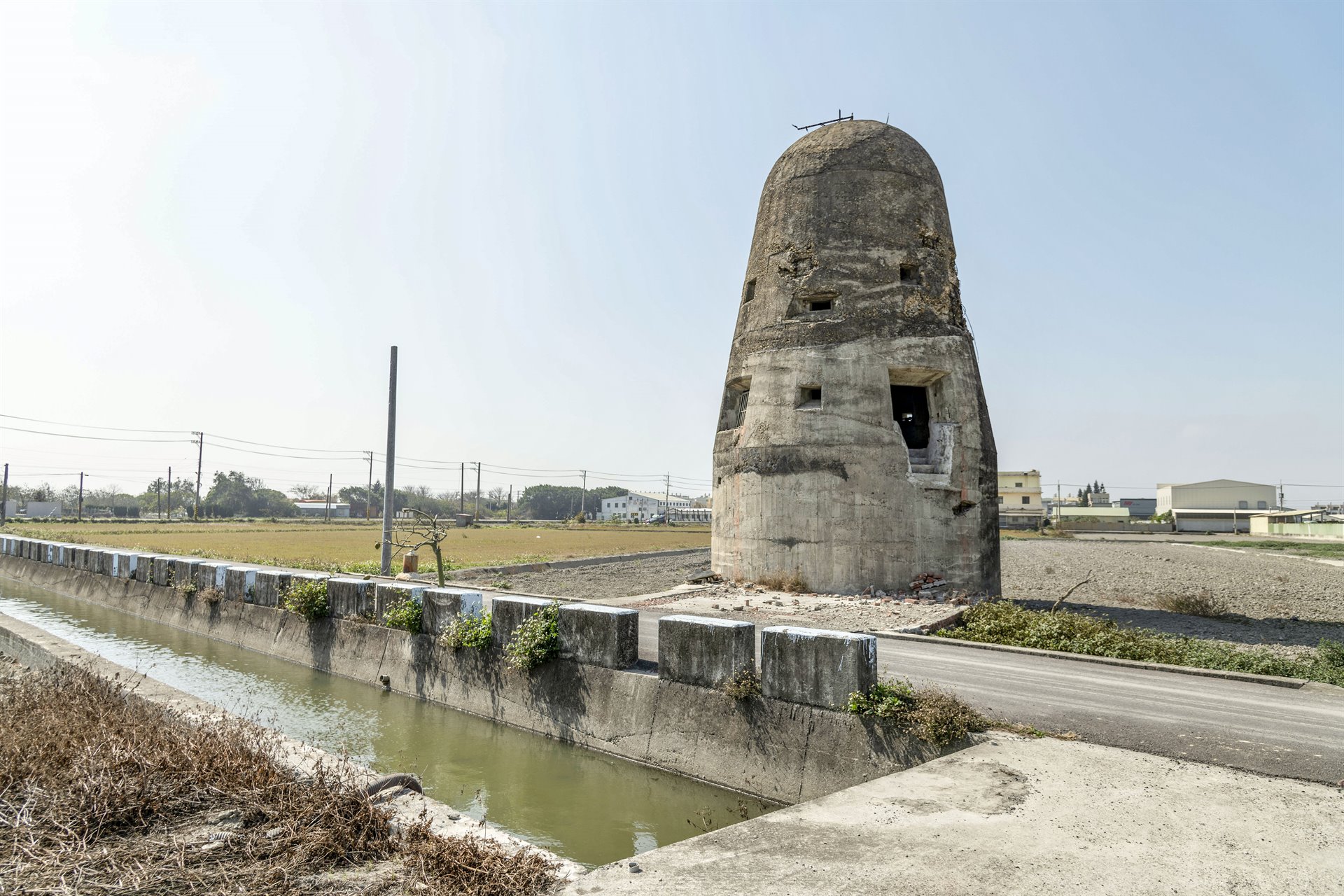原彰化飛行場防空塔（番婆及外埔）